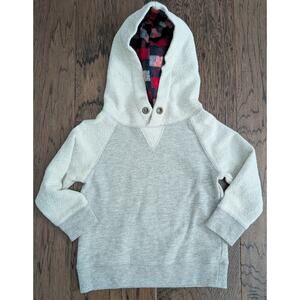 Peek Mixed Media Terry Hoodie